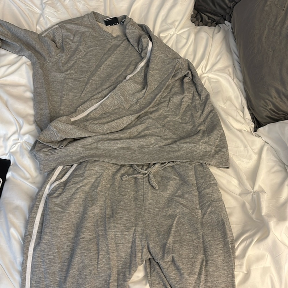 Grey matching lounge set